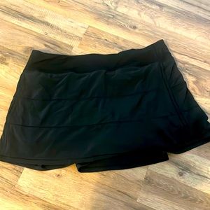 Lululemon Black Athletic Skort